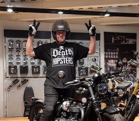 Сергей Доренко недавно купил новый мотоцикл